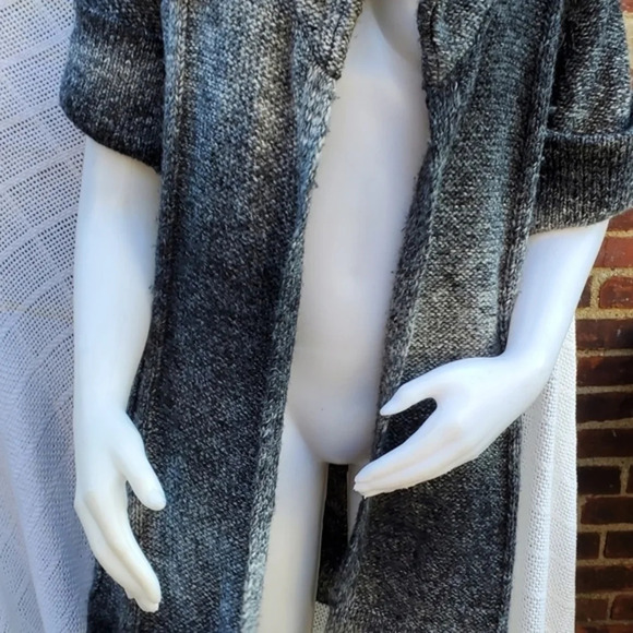 70s style Ombre tones Wool Duster S- M - Picture 6 of 8